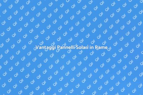 Installazione Pannello Solare Rame