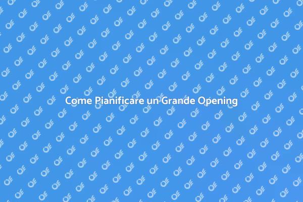 Guida alla Preparazione di un Evento