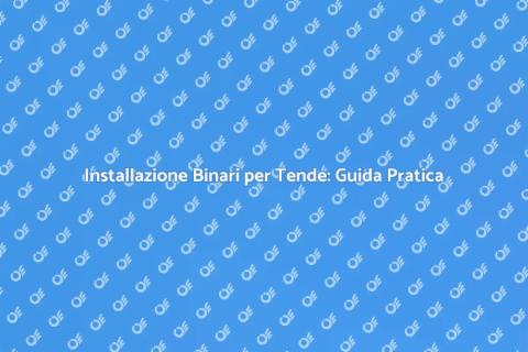 Binari per Tende: Design e Funzionalità