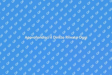Corso di Diritto Privato per Studenti