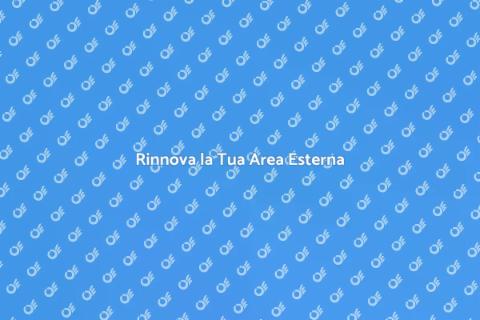 Verniciare un'Area Esterna