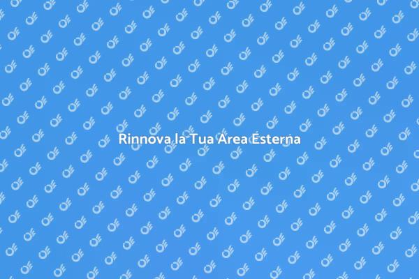 Trasforma il Tuo Giardino con la Verniciatura
