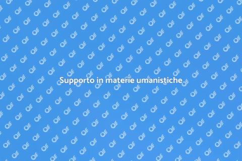 Ripetizioni in materie umanistiche