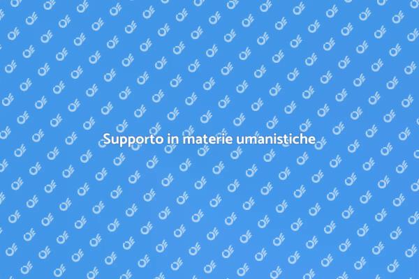 Potenzia le tue materie umanistiche