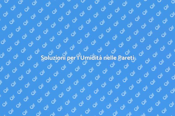 Come Affrontare l'Umidità sulle Pareti