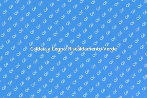 Caldaia a Legna: Efficienza e Sostenibilità
