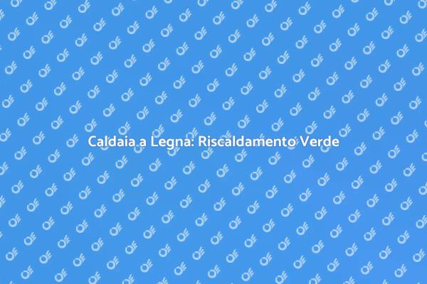 Caldaia a Legna: La Scelta Sostenibile