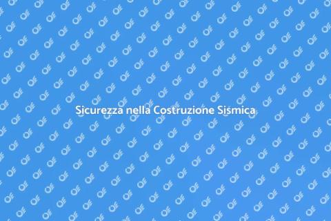 Cemento per Costruzioni Sismiche