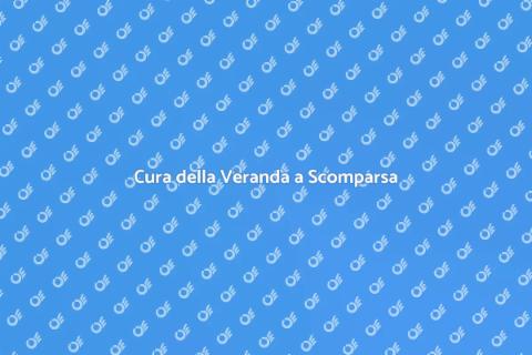 Mantenere una Veranda a Scomparsa