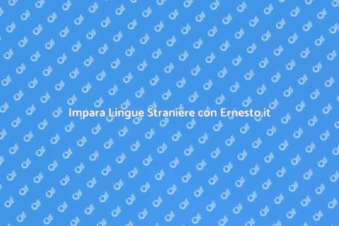Lezioni di Lingue Straniere