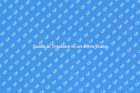 Traslocare in un Altro Stato