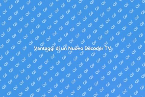 Nuovo Decoder Digitale Terrestre