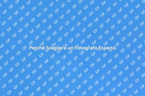 Importanza di un Fotografo Professionale