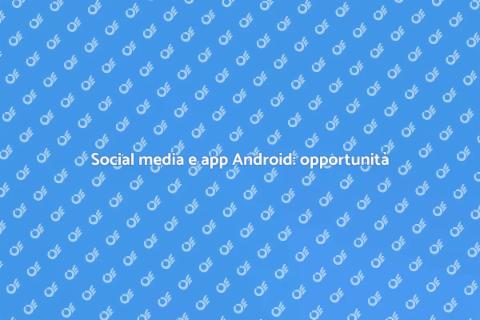 Integrazione social media in app Android