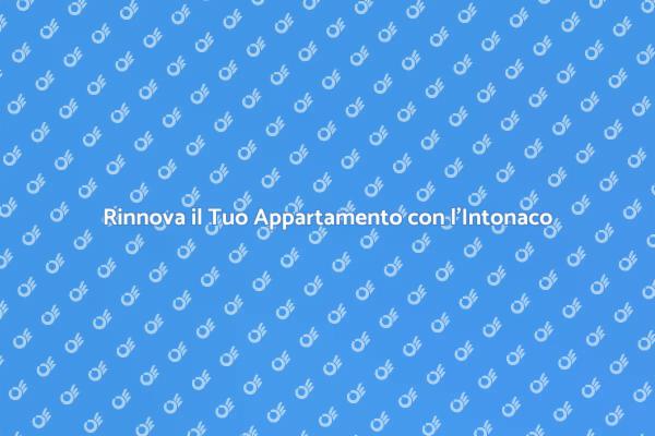 Trasforma il Tuo Spazio con l’Intonaco