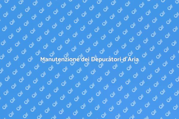 Sostituzione del vetro del depuratore