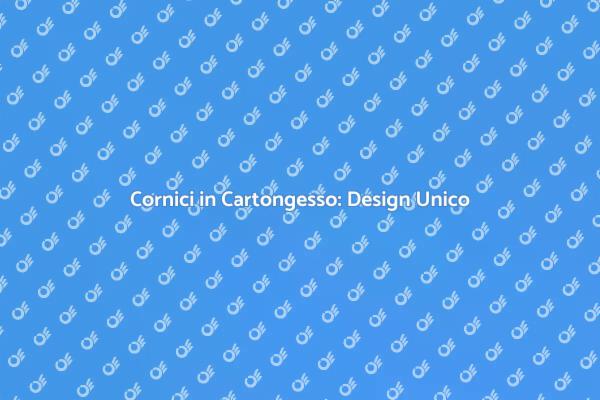 Ristrutturazione con Cornici in Cartongesso