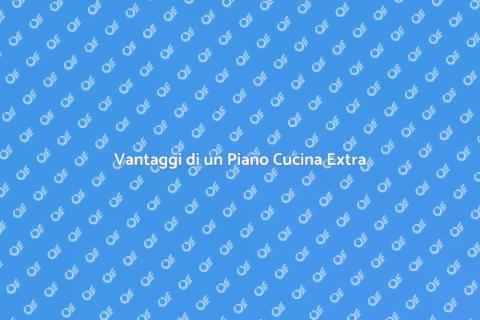 Aggiungi un Piano Cucina Aggiuntivo
