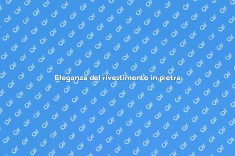 Rivestimento in pietra per interni