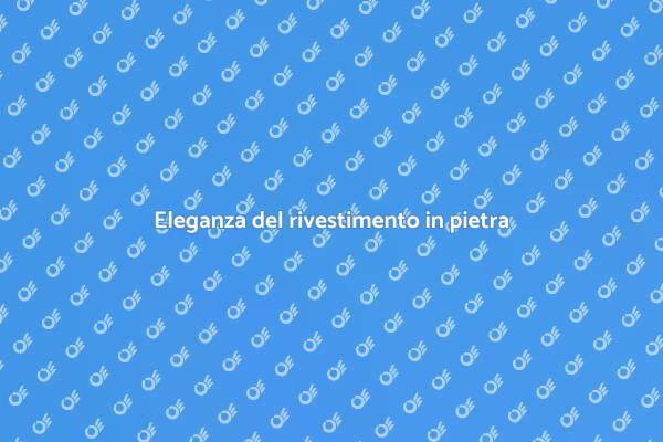 Trasforma gli spazi con la pietra