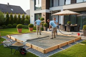 installare un massetto di cemento esterno: Da €48