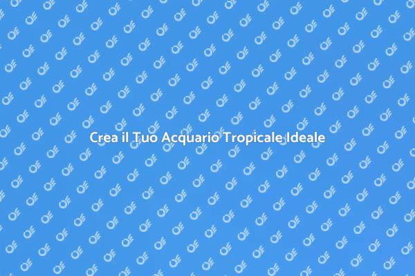Trasforma il Tuo Salotto con un Acquario