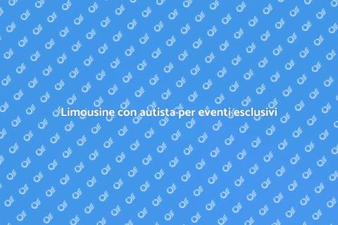 Noleggio limousine con autista esclusivo