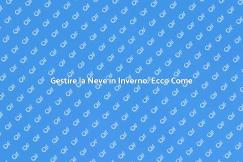 Sciogliere la Neve: Guida Invernale