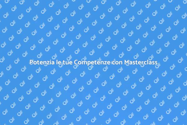 Masterclass: Formazione per il Successo