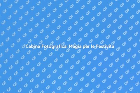 Affittare Cabina Fotografica per Eventi