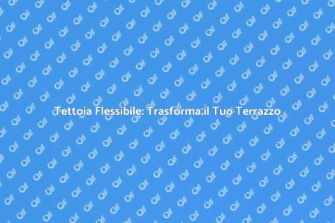 Installare Tettoia Flessibile in Legno