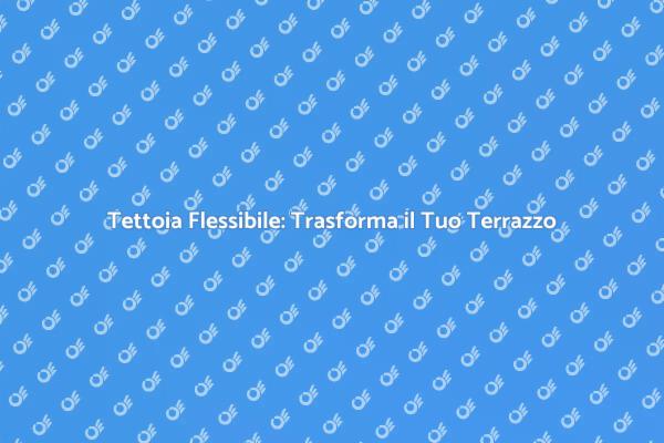 Tettoia in Legno: Il Tuo Terrazzo Protetto