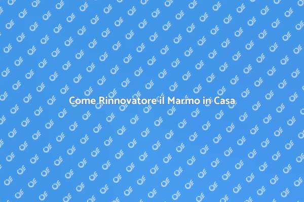 Guida alla Levigatura del Marmo