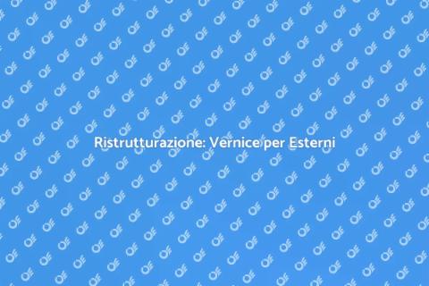 Vernice per Esterni: Rinnova la Casa