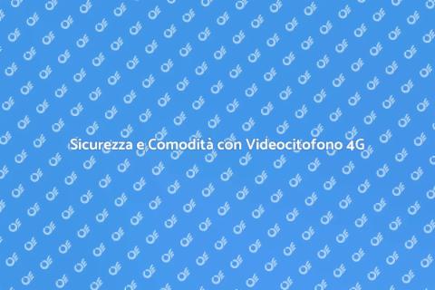 Videocitofono Wireless: Sicurezza 4G