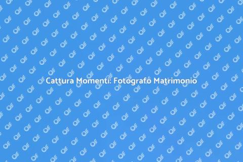 Fotografo per Matrimonio Professionale
