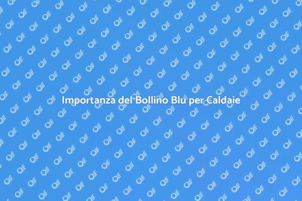 Bollino Blu: Chiave per la Sicurezza
