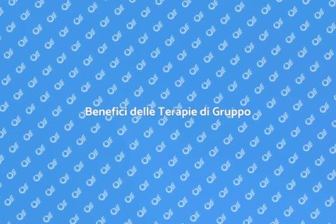 Terapie di Psicoterapia di Gruppo