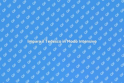 Corso Intensivo di Tedesco Online