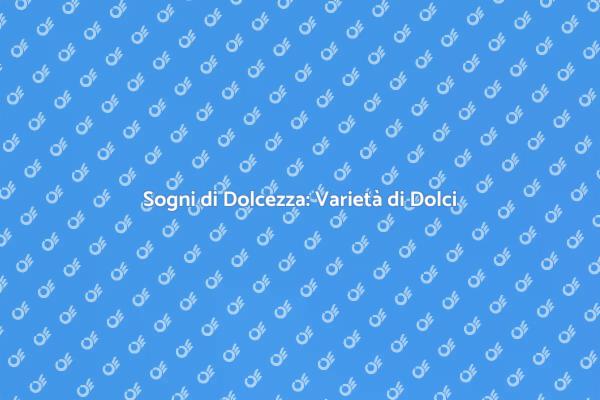 Delizie Dolci per Ogni Occasione