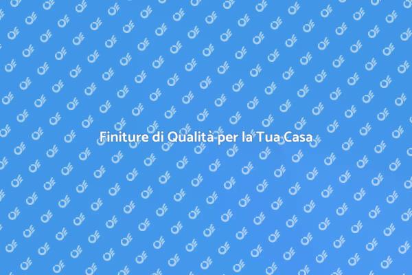 Ristrutturare con Finiture di Qualità