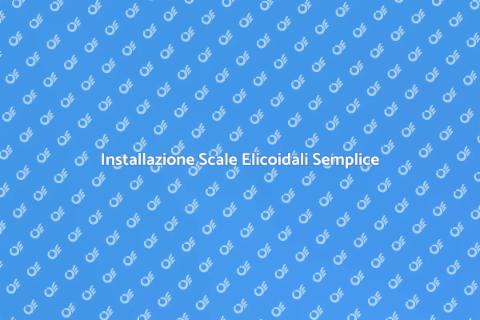 Scale Elicoidali: Installazione Facile