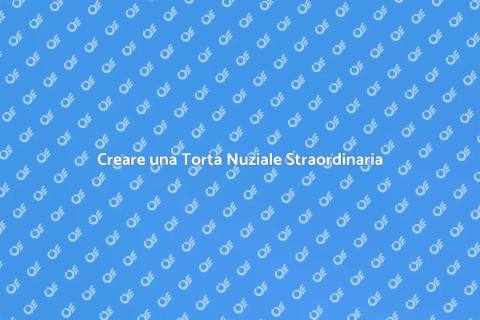 Torta Nuziale dal Design Unico