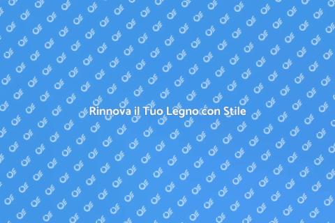 Verniciare Legno: Rinnova la Tua Casa