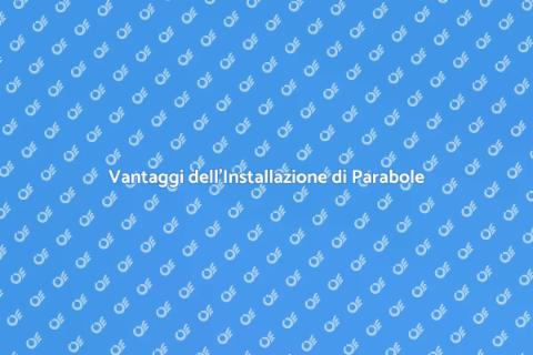 Installazione Parabole TV Satellitare