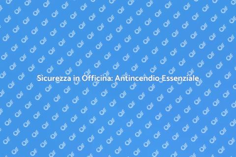 Impianto Antincendio per Officine