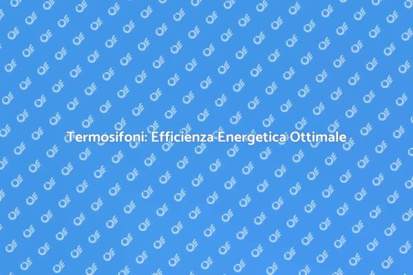 Termosifoni e Comfort: Ristrutturazione Energetica