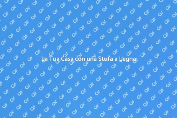 Calore e Stile: Stufa a Legna in Acciaio