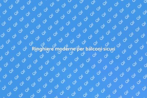 Ringhiere per balconi: sicurezza e design