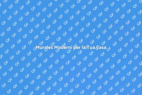 Decorazione Murale Stile Moderno